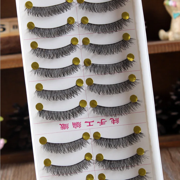 

Handmade Eyelashes Makeup Eyelash Black Stalk