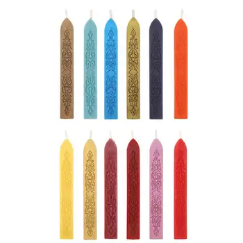 

Sealing Wax Seal Stick for DIY Vintage Ancient Wedding Invitations Craft Antique Retro Seal Stamps Bar Wick DIY Tool Xmas Gift