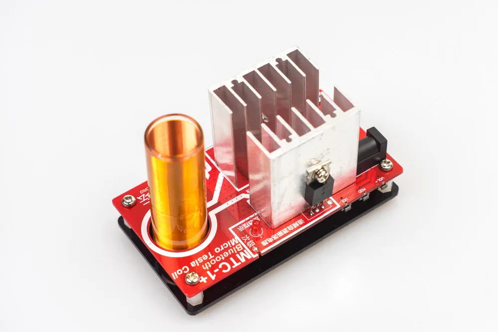 

Micro Bluetooth Music Tesla Coil Plasma Speaker Wireless Transmission Board Power input: 18V