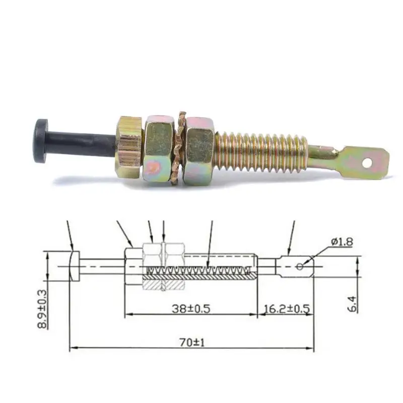 VODOOL 2/4Pcs Universal Car Auto Trunk Bonnet Door Jamb Hood Alarm Pin Switch Security Car Engine Motor Replacement Switch Parts VODOOL 2/4Pcs Universal Car Auto Trunk Bonnet Door Jamb Hood Alarm Pin Switch Security Car Engine Motor Replacement Switch Parts
