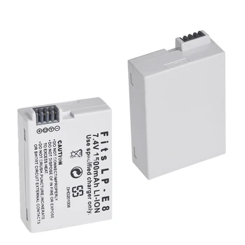 

FFYY-1500 mAH Battery For Canon LP-E8 LPE8 EOS 550D 600D 650D 700D Digital Camera Battery Charger Battery