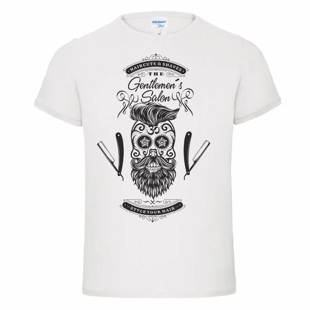 Странные вещи дизайн футболка 2018 Новый shirtthe джентльмена Парикмахерская