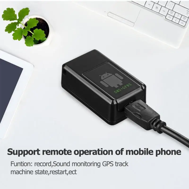 GF08 мини SMS GPS трекер GSM GPRS устройство слежения в реальном времени для пожилых