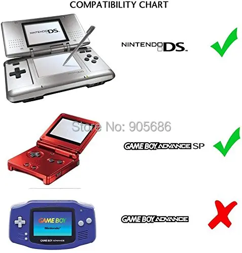 EXLENE 2 шт 1,2 м USB кабель для зарядного устройства для nintendo DS GBA SP Gameboy Advance SP