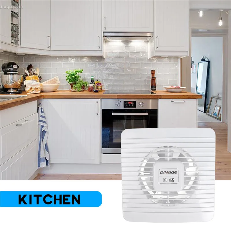 Günstige 4 Inch 25 w 220 v Hohe Geschwindigkeit Auspuff Fan Wc Küche Bad Hängen Wand Fenster Glas Kleine Ventilator Extractor ventilator