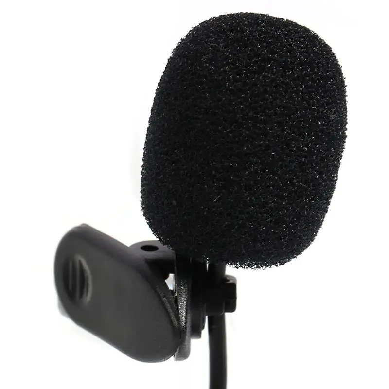 VODOOL 3,5 мм стерео джек Мини Автомобильный Микрофон внешний микрофон автомобильный аудиомикрофон для автомобиля DVD gps плеер