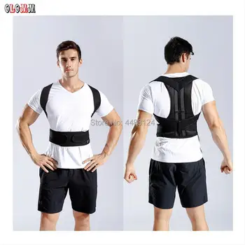 Adjustable Back Posture Corrector Clavicle Shoulder Lumbar Brace Spine Support Corset Posture Correction Belt Body Health Care