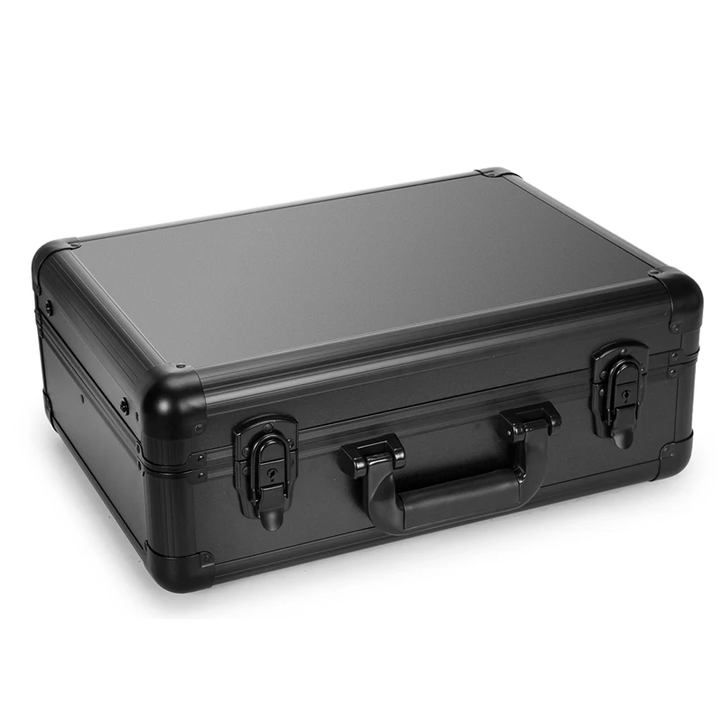 Makeup Train Case, Pro Aluminum Cosmetic Organizer Box Bag With LED & Mirror, Large Capacity Beauty Artist Cosmetic Tools Storag