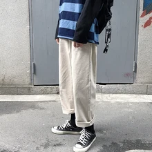 Летние мужские широкие брюки для отдыха хлопковые повседневные брюки Bf ветер стиль досуг черный/белый цвет брюки плюс размер s-xl