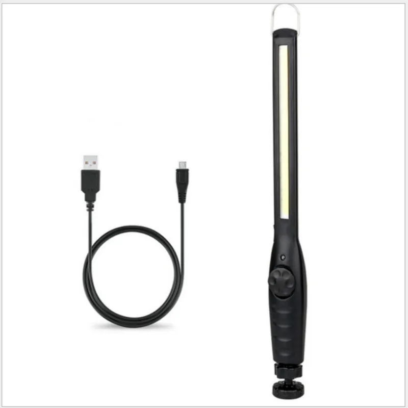 Bargain Chance for  Car Repair Work Light Working Lamp COB Flashlight Charging Work Light Magnets And Hooks Angle Rotat