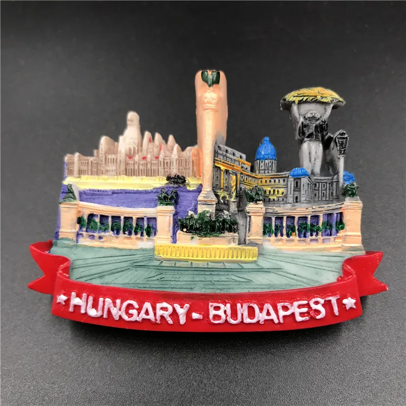 Lychee Life Hungary Budapest магнит на холодильник деревенский пейзаж магниты на холодильник сувениры для путешествий украшения дома