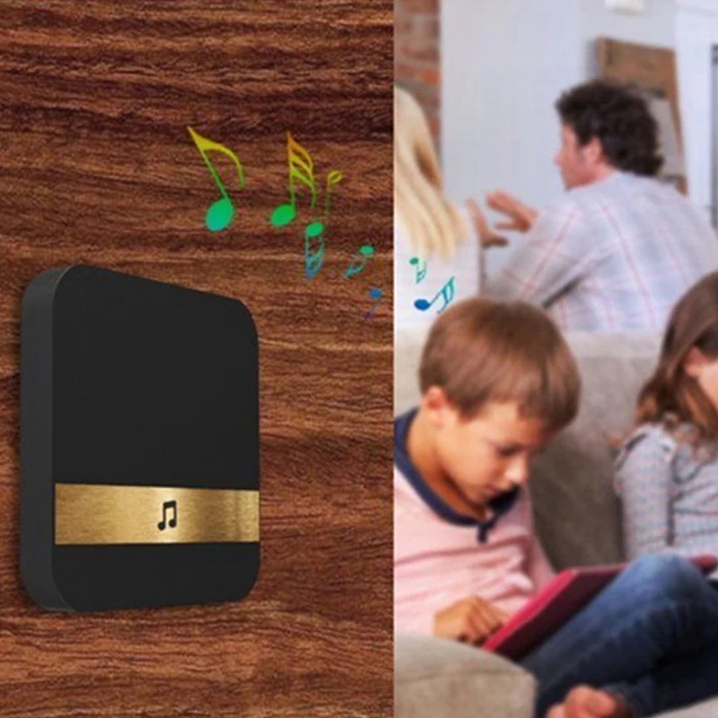 Remote Wireless Doorbell 300M Long Distance Automatic Call Bell Intelligent Electronic Waterproof Bells Smart Home Accessories Remote Wireless Doorbell 300M Long Distance Automatic Call Bell Intelligent Electronic Waterproof Bells Smart Home Accessories