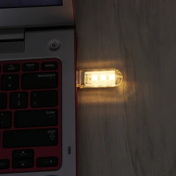 

Portable USB light Power saving 5730 LED USB light Table lamp Reading Night light USB Gadgets for Notebook PC laptop power bank