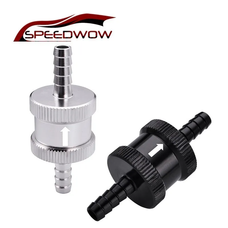Автозапчасти SPEEDWOW черный серебристый 1/4 &quot6 мм бензиновое дизельное топливо без