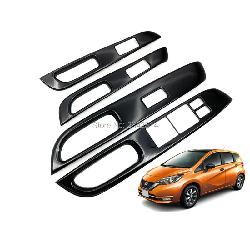 Для 2016 2018 2019 Nissan Note E12 ABS E power правый Привод внутренняя отделка рамка оконный