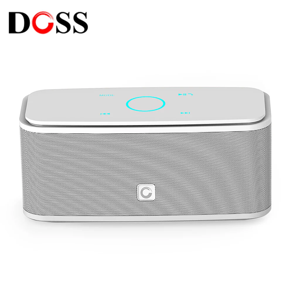 

DOSS SoundBox Touch Control Bluetooth Speaker 2*6W Portable Wireless Speakers Stereo Sound Box with Bass and Built-in Mic