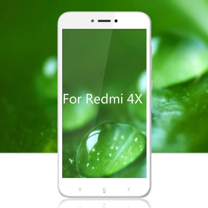 Закаленное стекло с изогнутыми краями и полным покрытием для Xiaomi Redmi 4X защитная