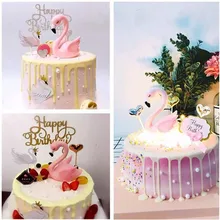 Пара огненных птиц свадебные товары для украшения торта торт принцесса украшение куклы девушки день рождения торт украшения инструменты