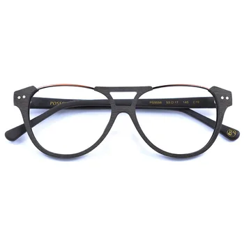 

Retro Butterfly Eyewear Frames Prescription Women Glasses Frames Men Vintage Eyeglasses Optical Handmade Half-rim RX Spectacles
