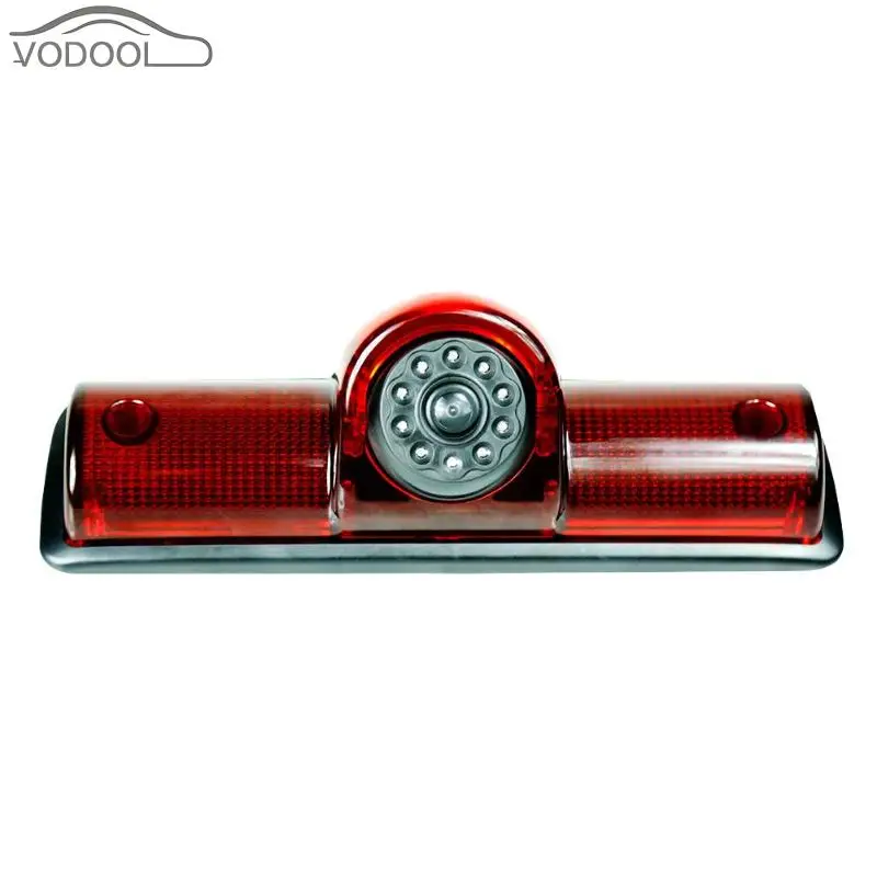 

Universal Car Reversing Rear View Camera Brake Light Night Vision Waterproof Vehicle Monitoring Reversing Backup Rearview Camera