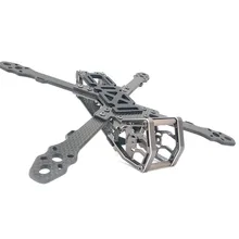 AlfaRC Хамелеон 5/6/7 дюймов углеродное волокно 230 мм/260 мм/290 мм Колесная база рамка с видом от первого лица Квадрокоптер Дрон для гонок