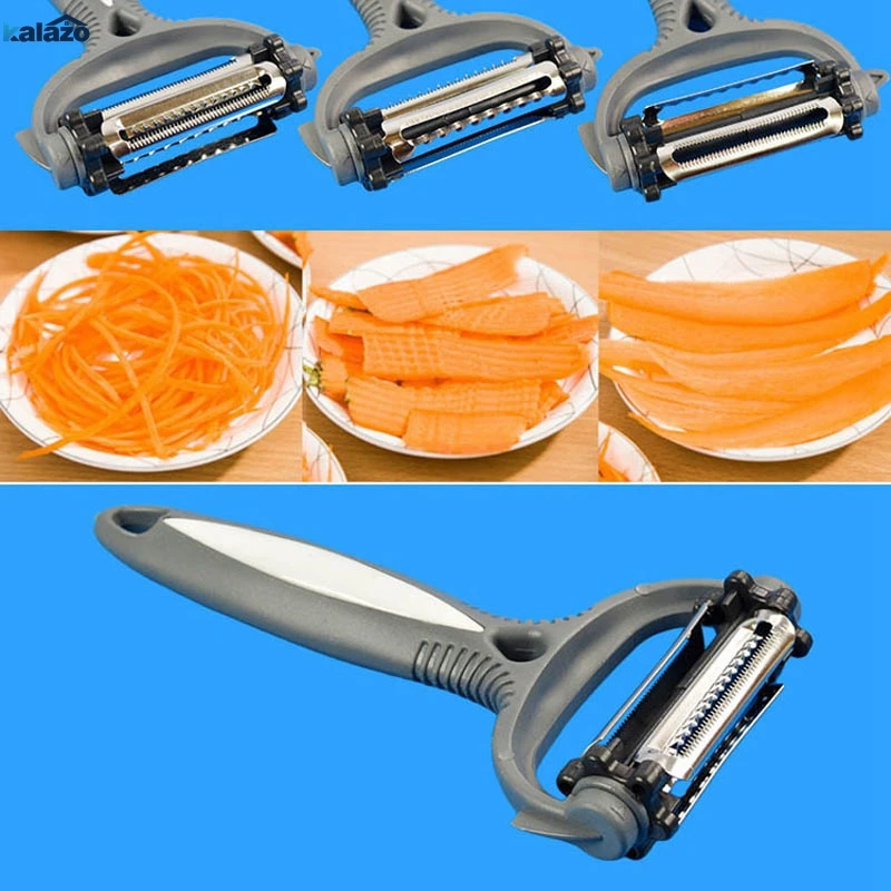 

Multifunctional 360 Degree Rotary Kitchen Tool Vegetable Fruit Potato Carrot Peeler Grater Turnip Cutter Slicer Melon Gadget