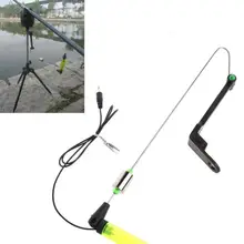 Новый универсальный Карп Рыбалка укус сигнализация вешалка свингер светодио дный подсветкой Fish сигнализация рыбы инструменты аксессуары