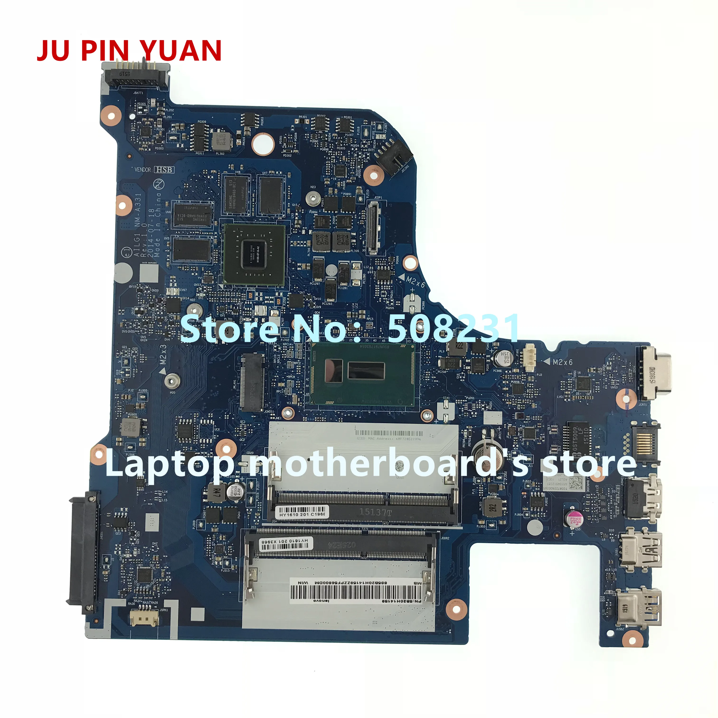 Carte Mère Lenovo G70-70 (AILG1 NM-A331) - Testée Et Fonctionnelle