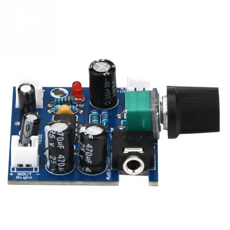 TDA2822 одиночный источник питания DC5 12V двухканальный Регулируемый