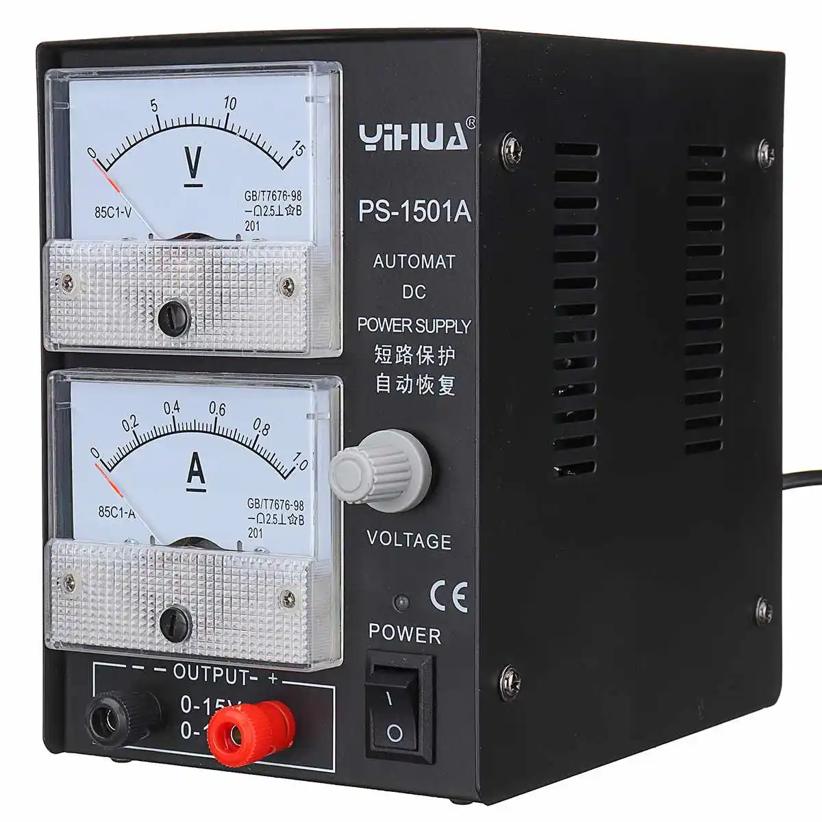 

1Pcs 110V Or 220V adjustable dc power supply 15V/1A DC Power Supply for motor, fan, car DVD Repair