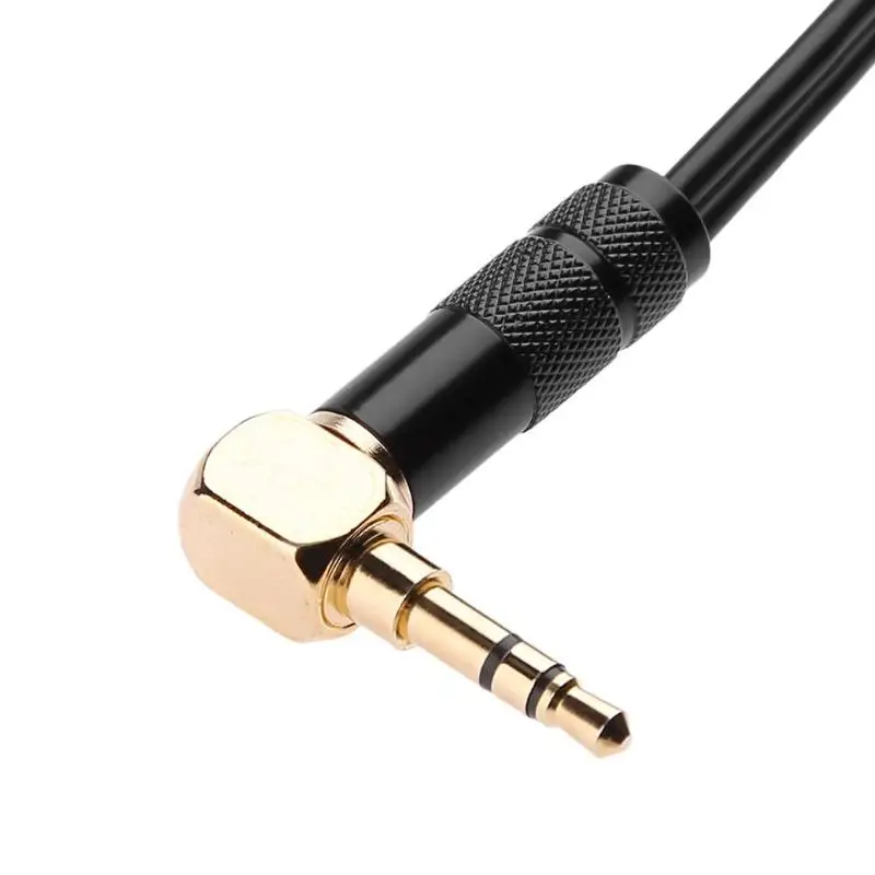 0 2 м 90 градусов 3 5 мм 1/8 дюйма Trs штекер XLR 3pin для аудиокабеля с разъемом типа