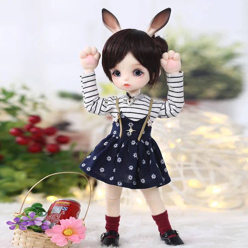 Aimerai Gina BJD SD кукла 1/6 с кроличьими ушками модель тела для маленьких девочек и мальчиков высокое качество игрушки магазин фигурки из смолы