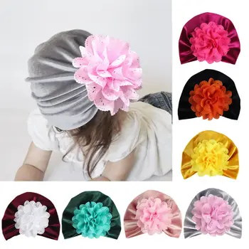 

Soft Newborn Toddler Kids Baby Boy Girl Turban Cotton Beanie Hat Winter Cap