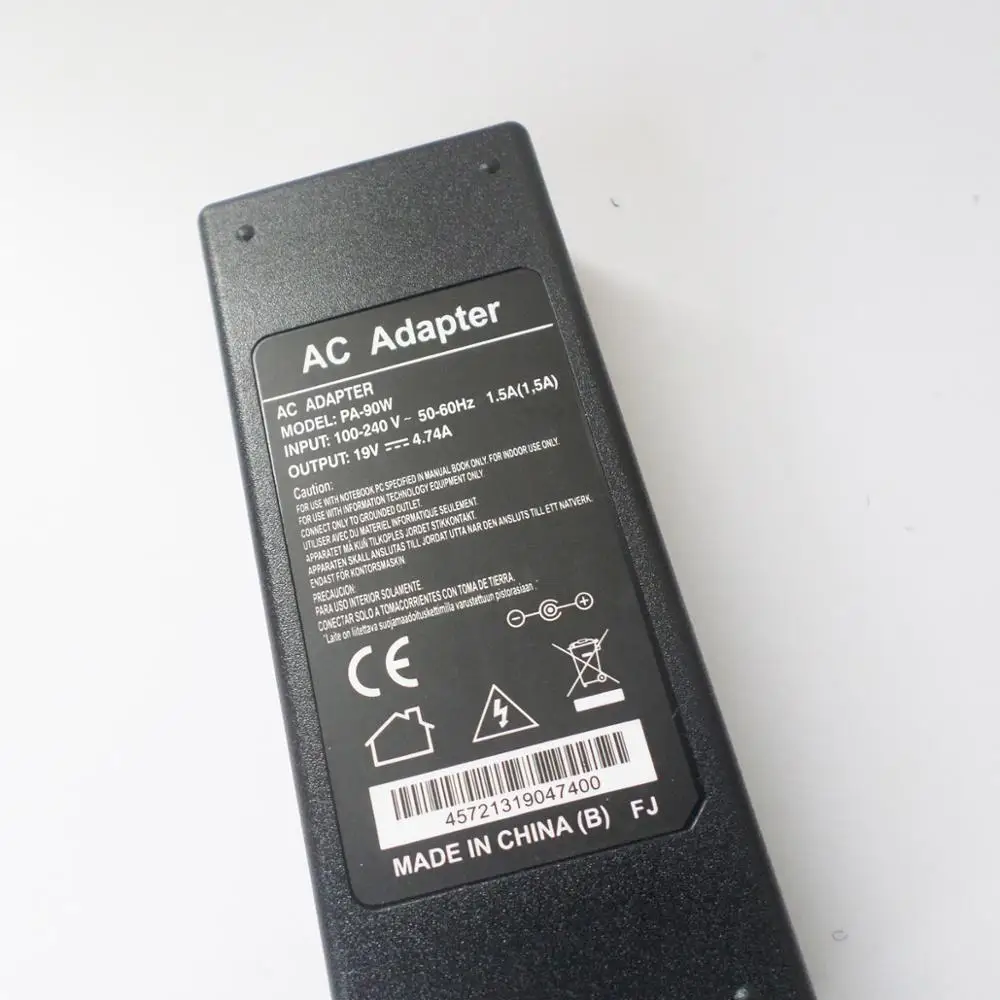Адаптер переменного тока для ноутбука ASUS 950 A53 A53Z A53S A53T A55A U47A U57A A53SD Q550LF 90