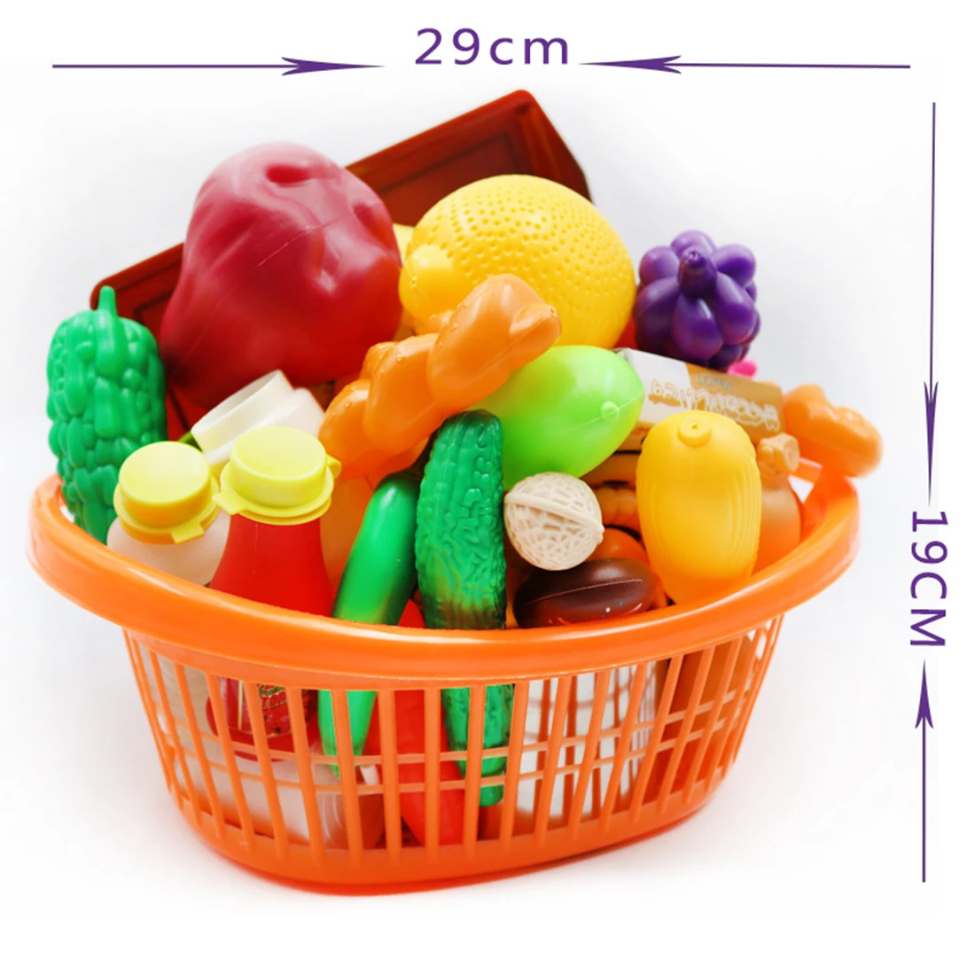 60 шт. дети играть и делать вид фрукты овощи и десерт комбинация игрушка набор моделирования кухня еда игровой набор