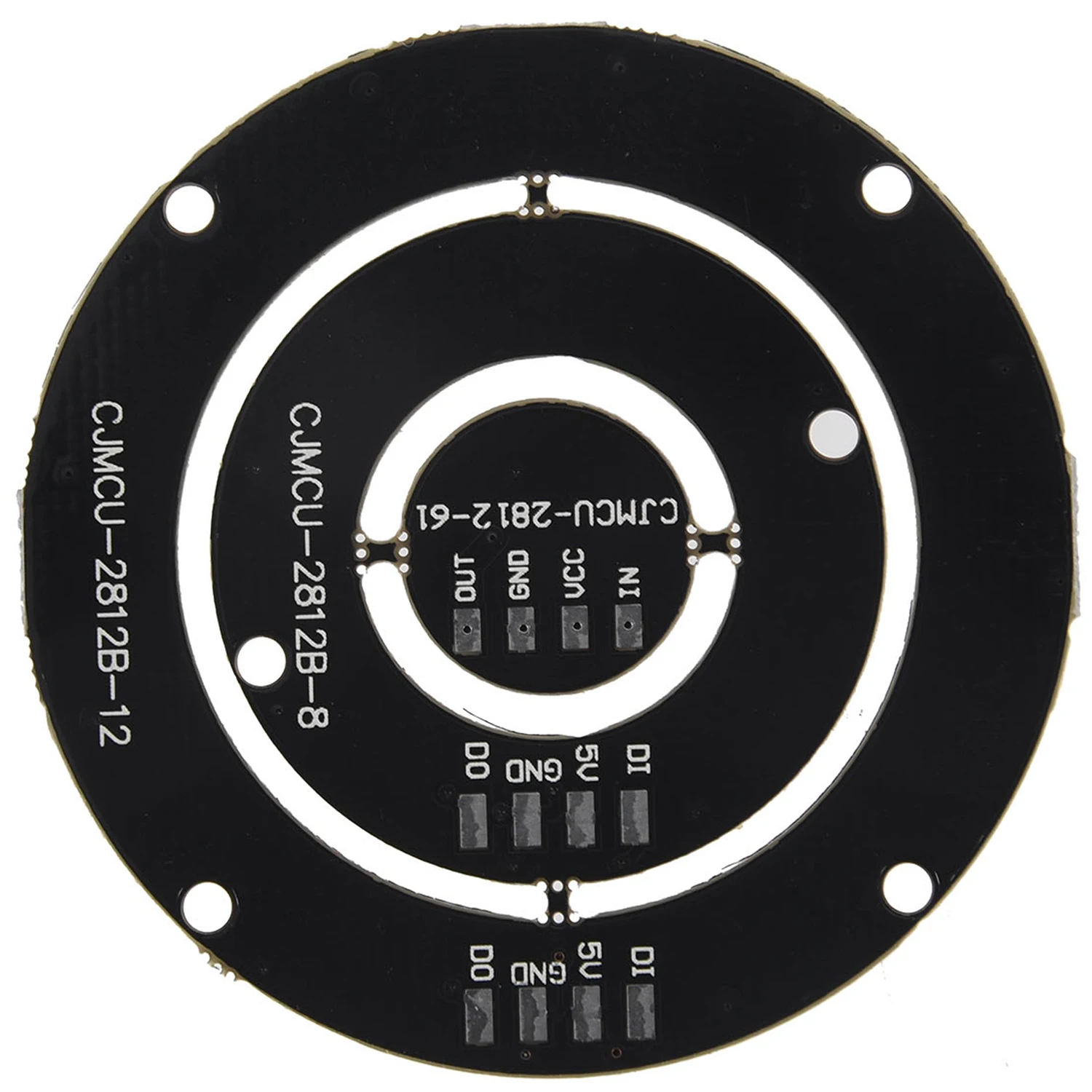 RGB Светодиодное кольцо 1/18/12 бит WS2812 5050 LED со встроенным | Лампы и освещение
