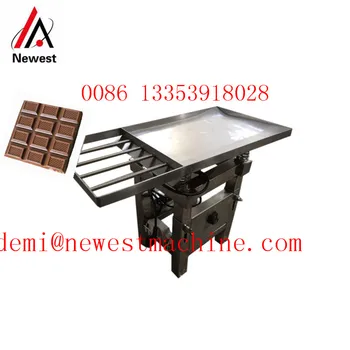 

Small type chocolate shaker,chocolate vibration table machine with good quality