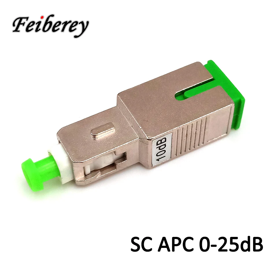 

SC APC Singlemode Female to Male Optical Attenuator with 2dB 3dB 5dB 7dB 10dB 15dB 1-30dB Optical Attenuation Fiber Attenuator