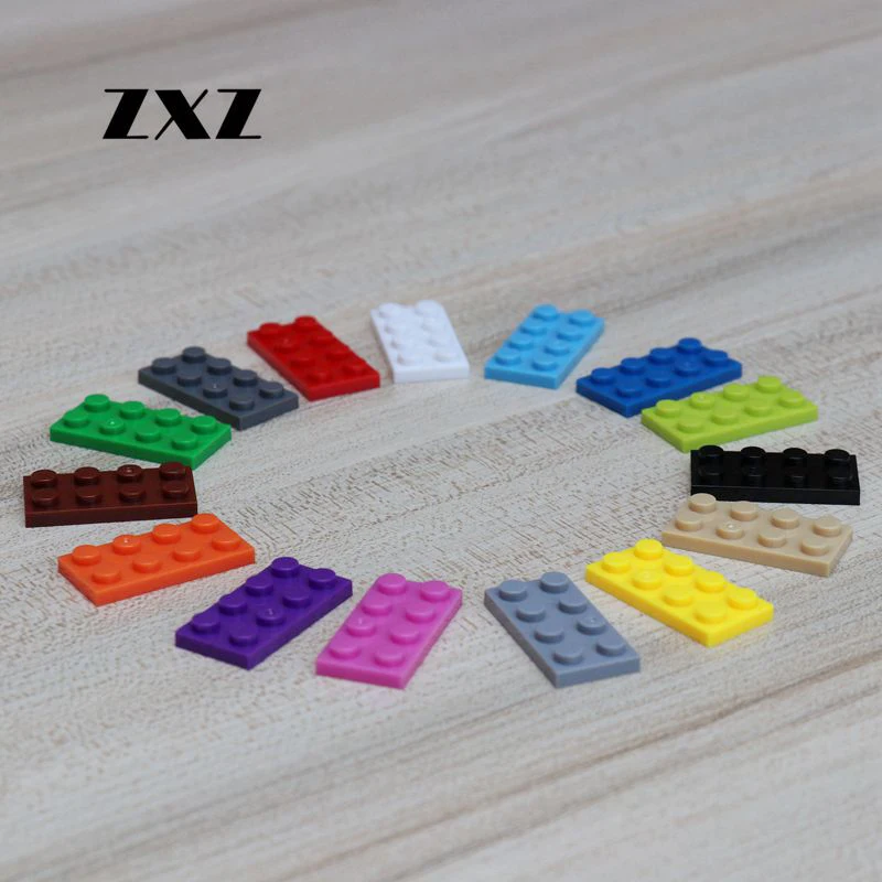 10 шт. строительные пластины 2x4 DIY Обучающие блоки кирпичи игрушки для детей