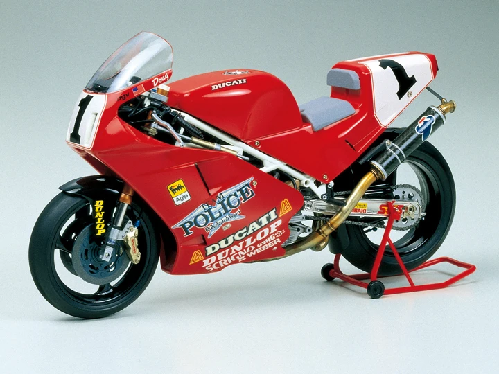

Tamiya Motorcycle Plastic Assembly Model 1:12 Ducati 888 Assembly Kit Toy Collection Gift Free Shipping
