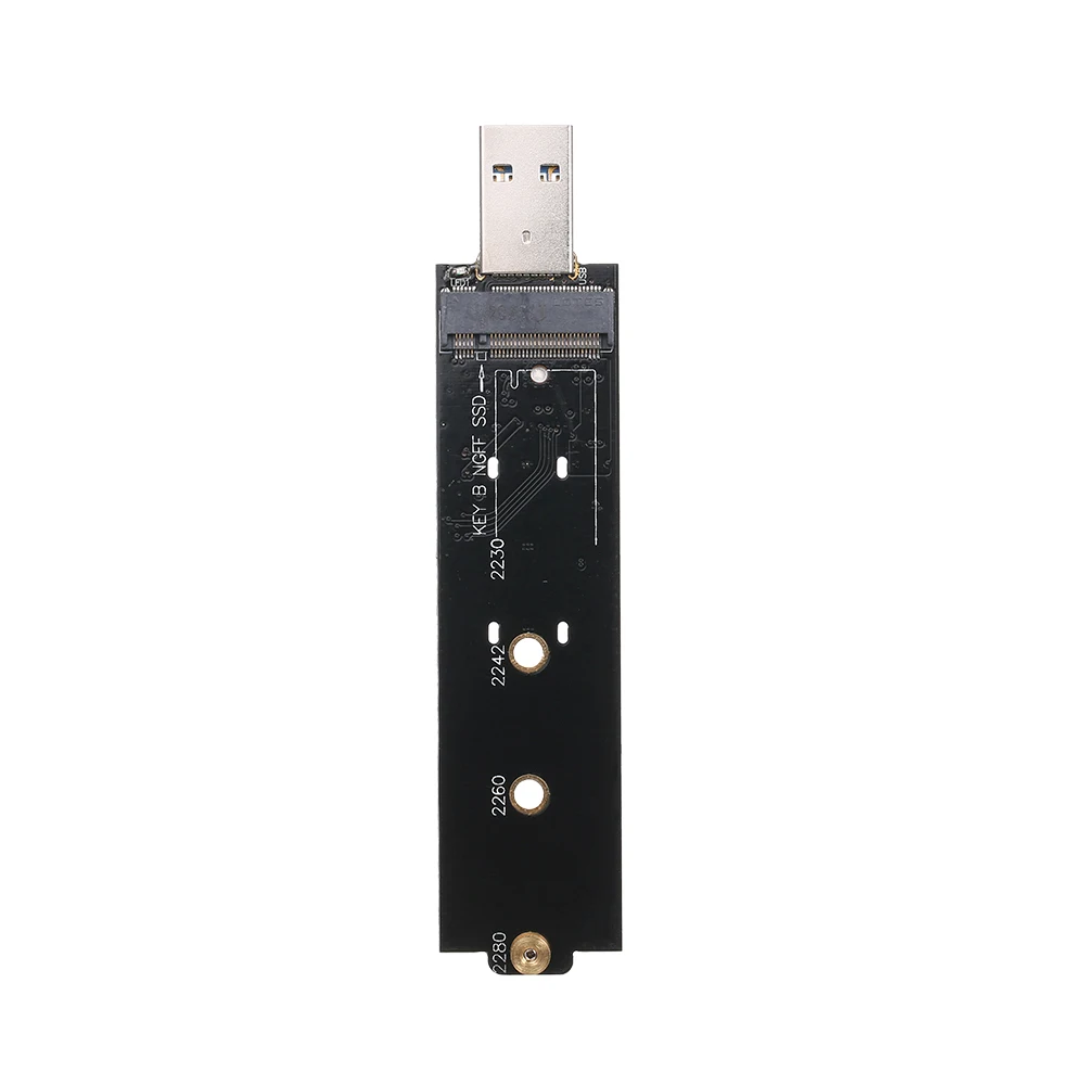 Выдвижной Корпус NGFF SSD USB 2230 типа A M.2 SATA поддерживает 2242/2260/2280/NGFF M.2|Корпус жесткого