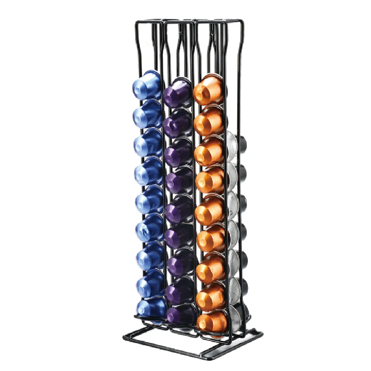 

60Pcs Coffee Capsules Pod Display Storage Rack Holder Stand Dispenser For NESPRESSO Coffee Maker Home Kitchen Appliance Parts