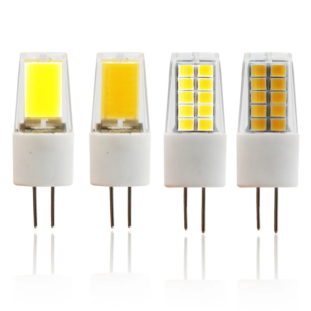 G4 3 Вт светодиодные лампы мини AC/DC 12 В AC 110/230 в светодиодное Освещение SMD2835