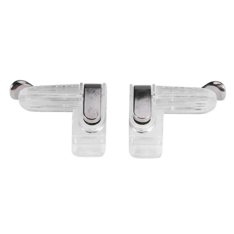 

K03 Mobile Game Joysticks for PUBG Transparent Trigger Gamepad Shooting Game Fire Button Controller Artifact for Smartphone