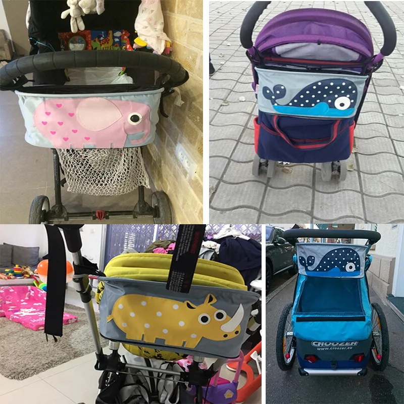 

Colorful Mommy Diaper Nappy Bag Baby Carrier Hanging Carriage Organizer Travel Pram Buggy Cart Bottle Stroller Accessories