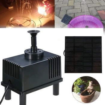 

Solar Powered 180L/H Solar Fountain Solar Water Fountain Garden Pool Pond Outdoor Solar Panel Floating Fountain Hot Dropship