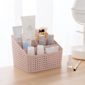 

NEW Jewelry Storage Box Container Drawer Plastic Makeup Organizer 5 Grids Desktop Home Office Sundries Cosmetics Storage