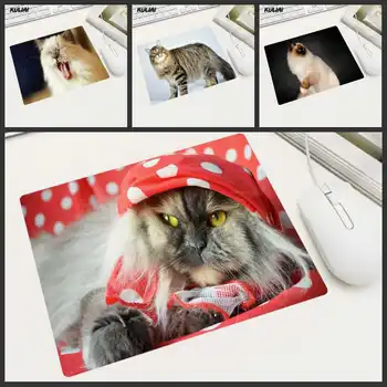 

XGZ Cute Fluffy Cat 29x25 Cm Mouse Pad Small Size Home Office Computer Desk Rubber Non-slip Tablet PC Wholesale As A Gift Mat