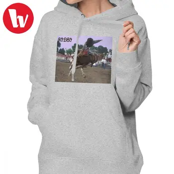 

Travis Scott Rodeo Hoodie RODEO Hoodies Long-sleeve Graphic Hoodies Women Gray Simple Over Size Cotton Pullover Hoodie