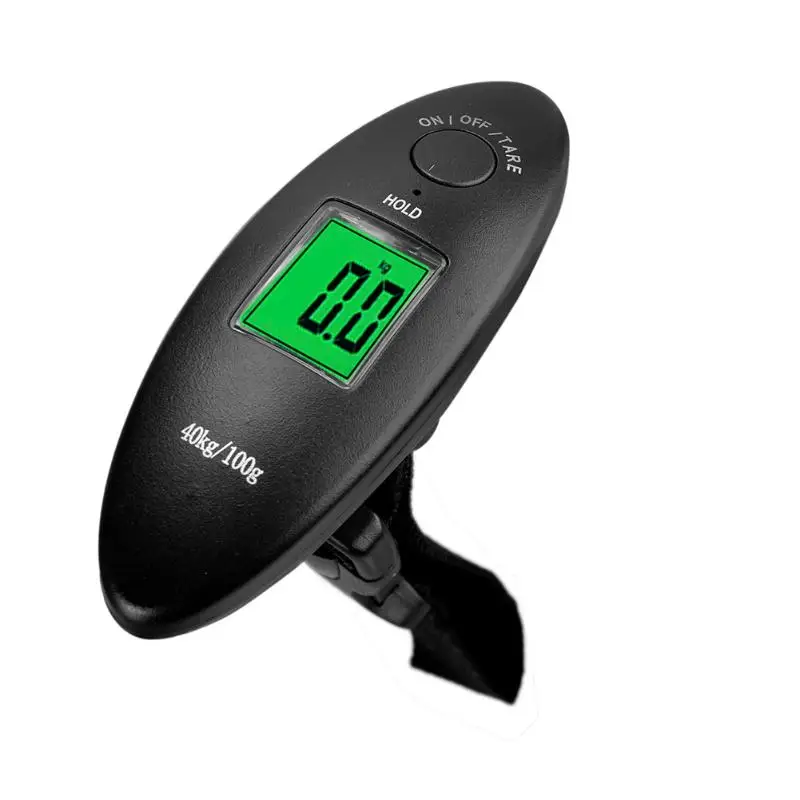 Alloet 40 кг/10 г 88Lb переносной ЖК дисплей электронные дорожные весы для багажа